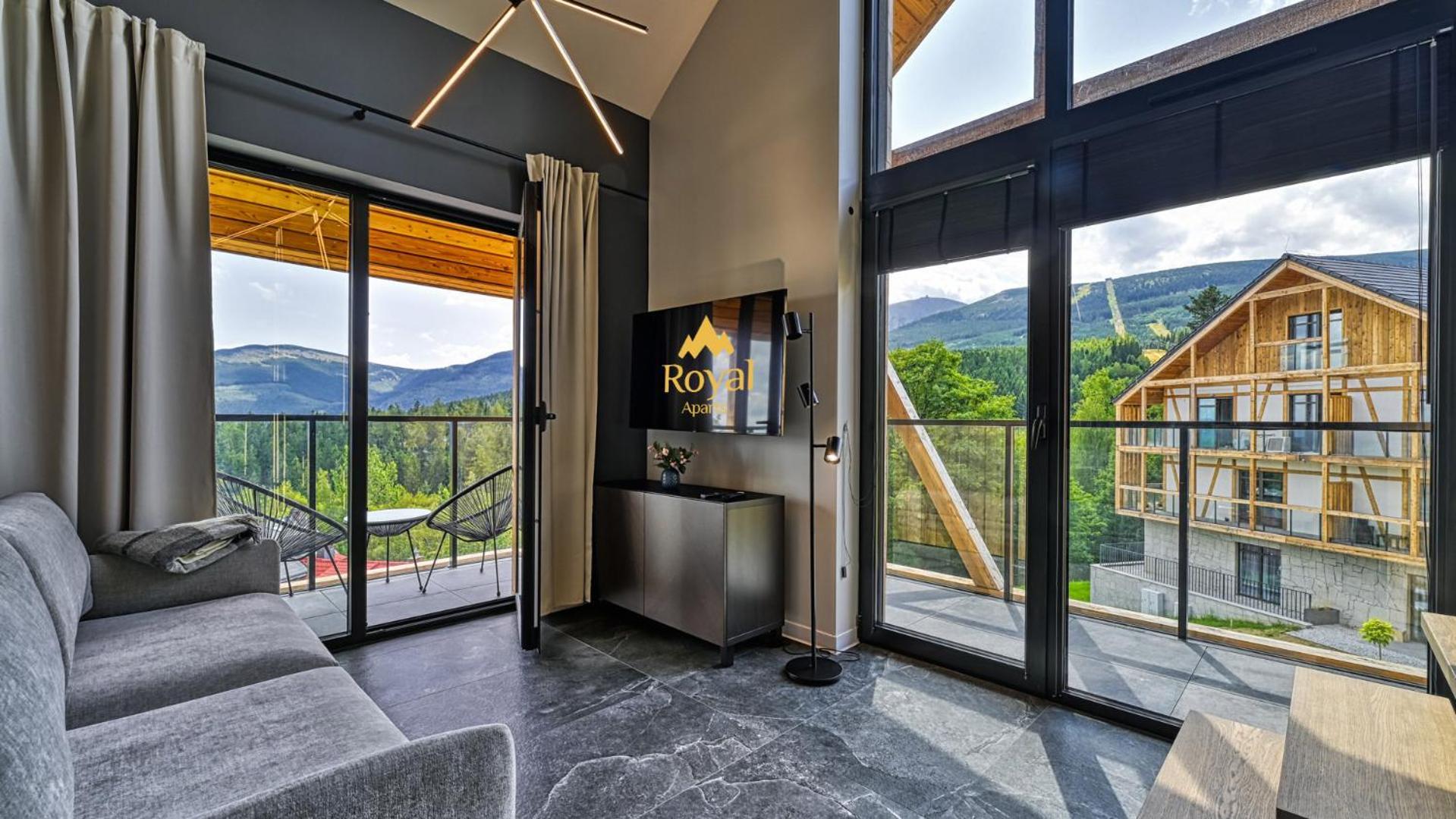 Orlik Vip Residence - Apartament Dwupoziomowy Sniezka Skyline Z Prywatna Sauna Карпач Экстерьер фото