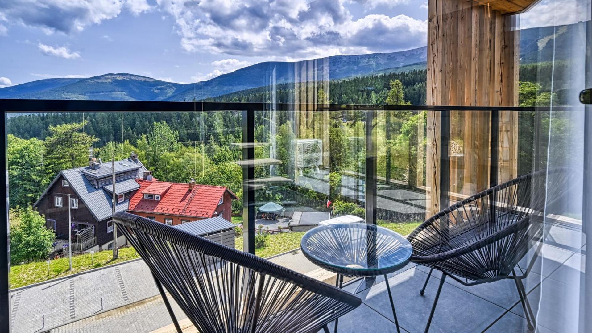 Orlik Vip Residence - Apartament Dwupoziomowy Sniezka Skyline Z Prywatna Sauna Карпач Экстерьер фото
